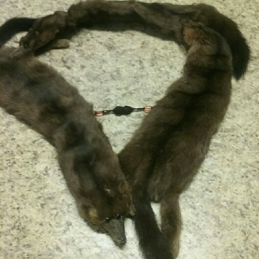 Full body Mink fur Scarf